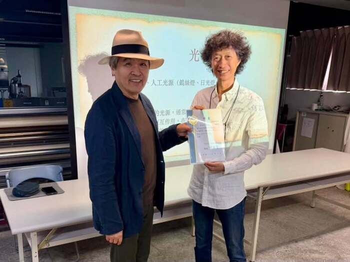 中國文化大學華岡創客中心首場駐校藝術家課程 《鏡頭下的光影與故事》圓滿落幕👏圖片